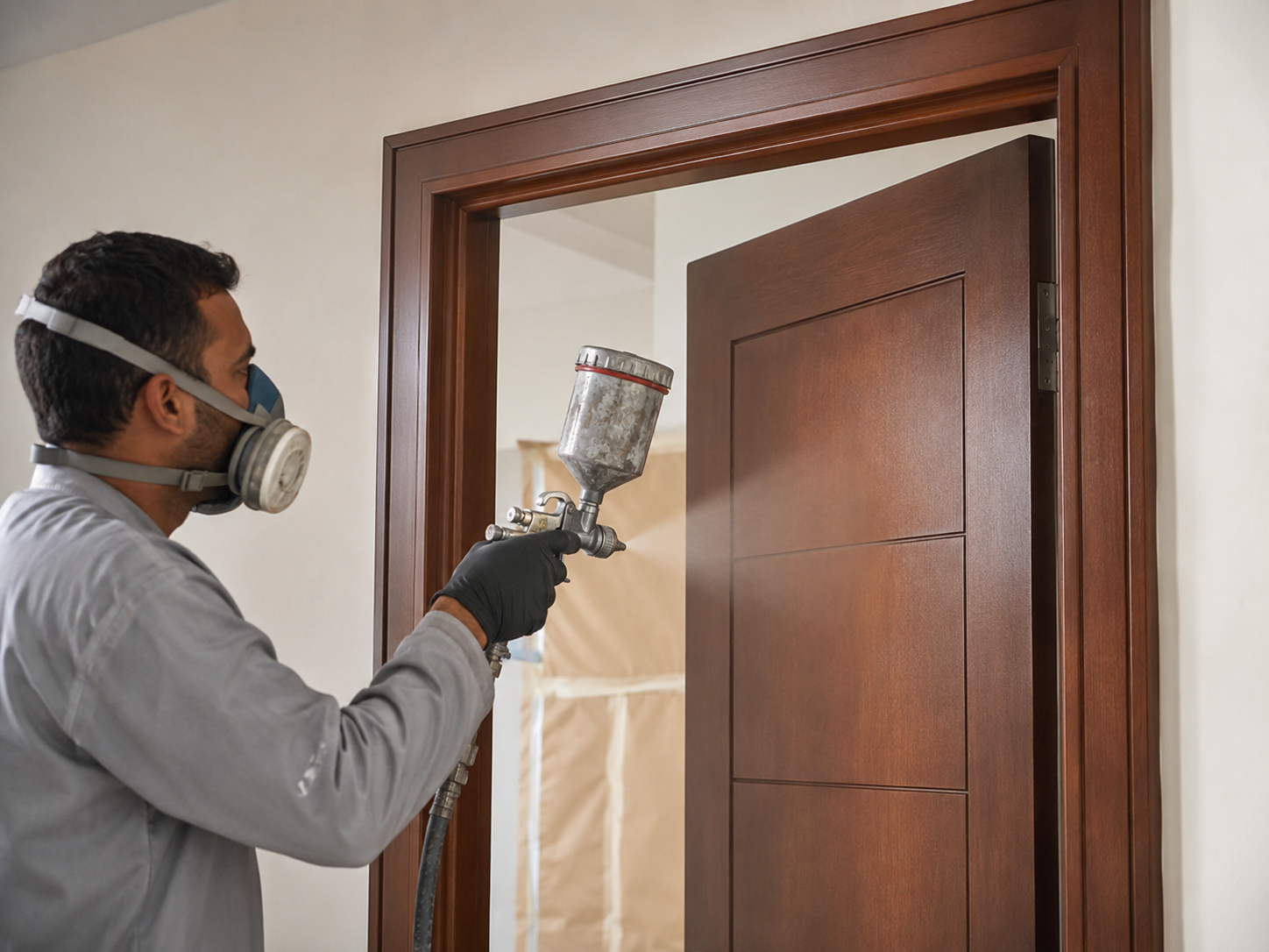 Duco paint for doors and interior woodwork