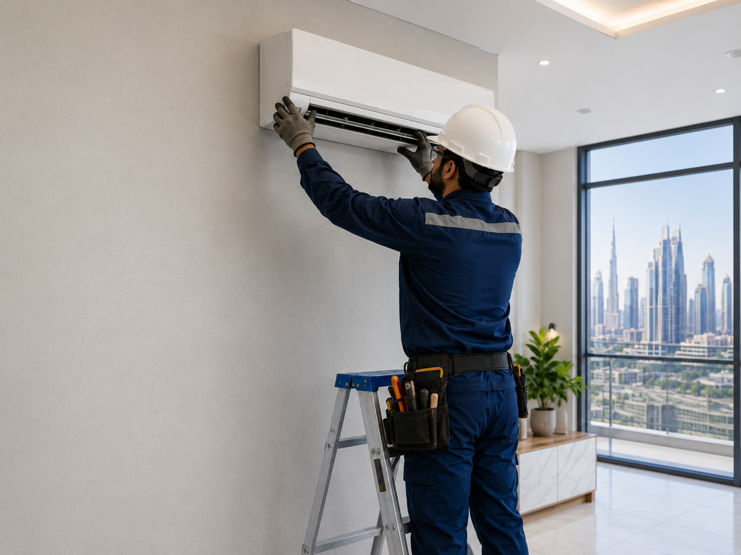AC installation and repair service in Dubai