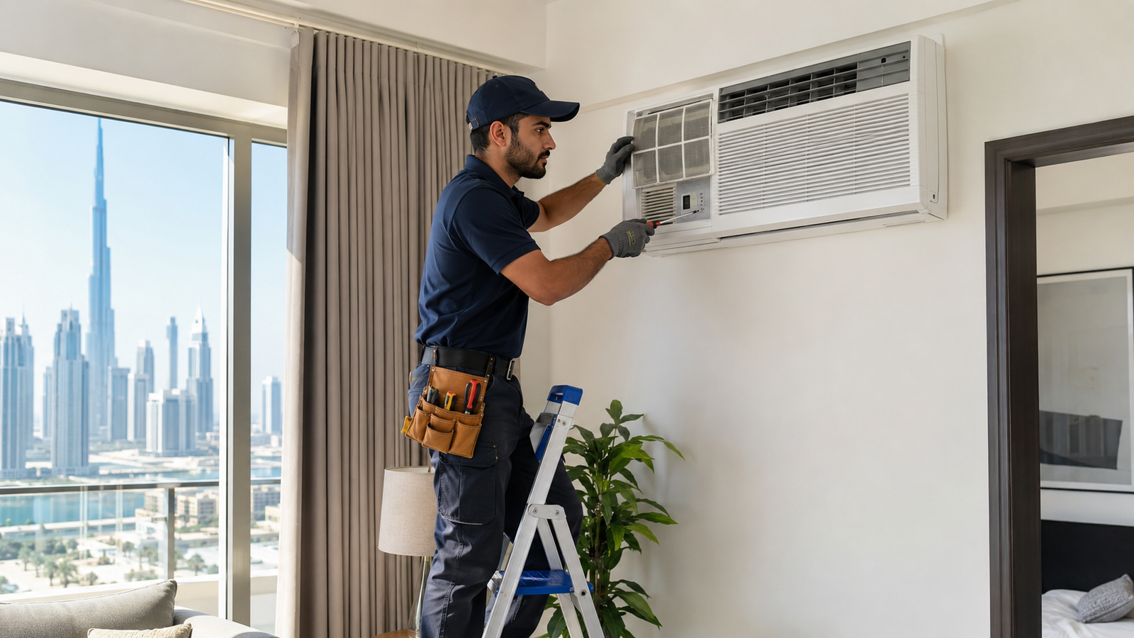 Window AC service and repair in Dubai