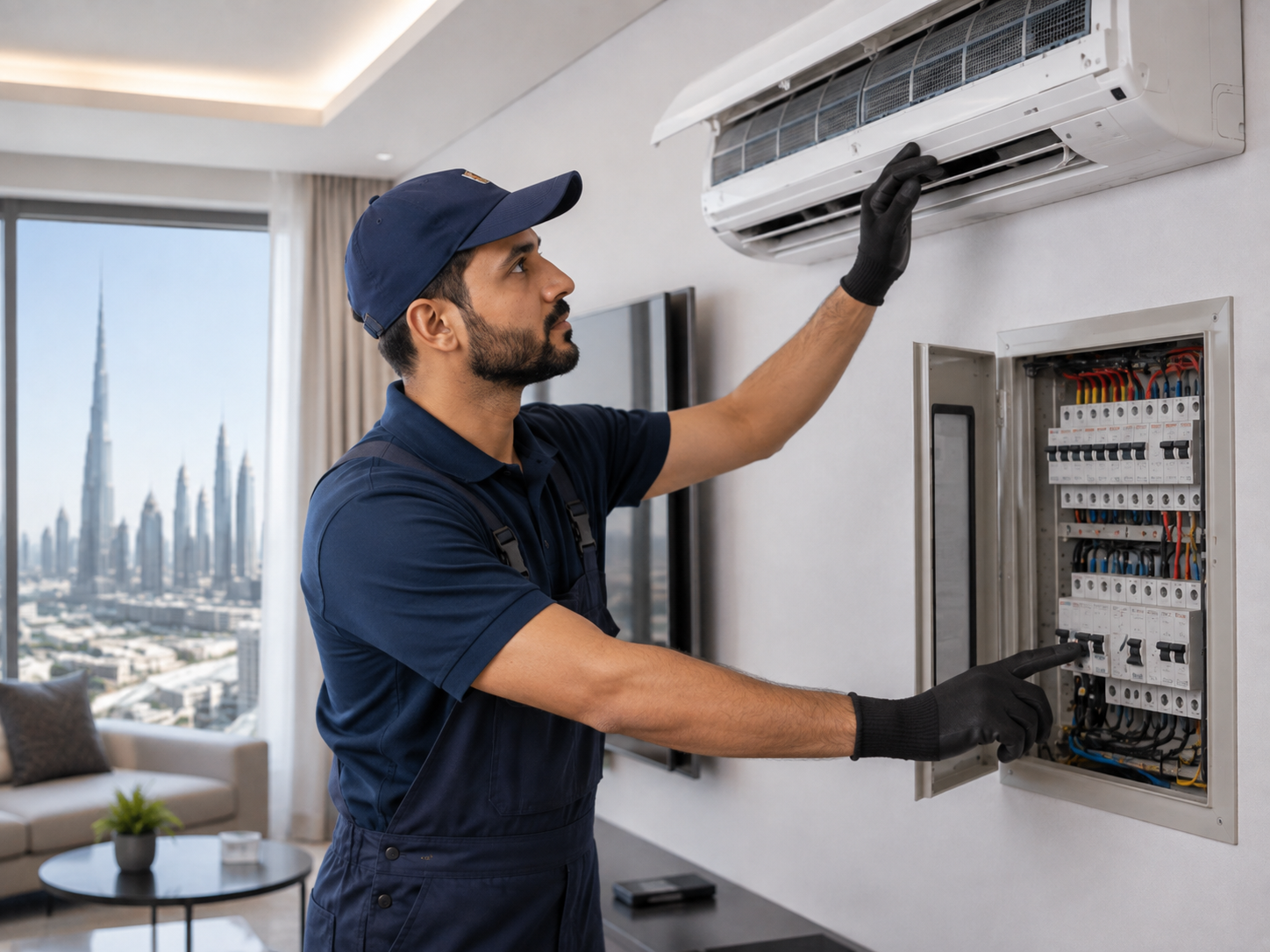 AC or electrical issue affecting your property in Dubai