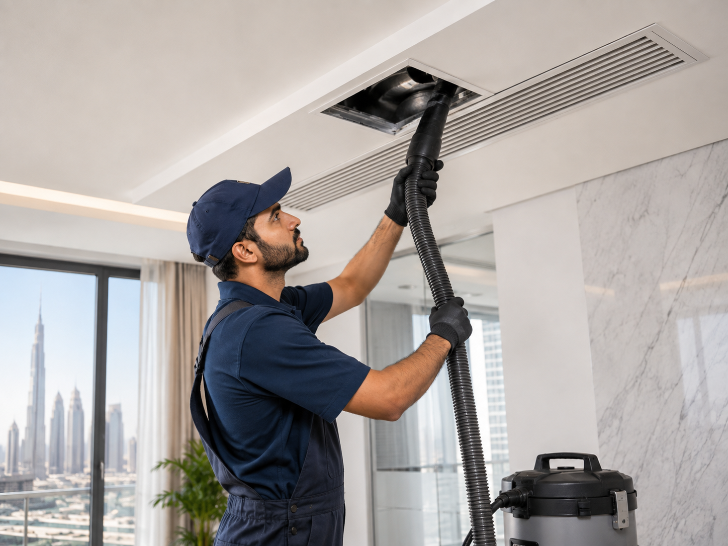 AC duct cleaning service in Dubai