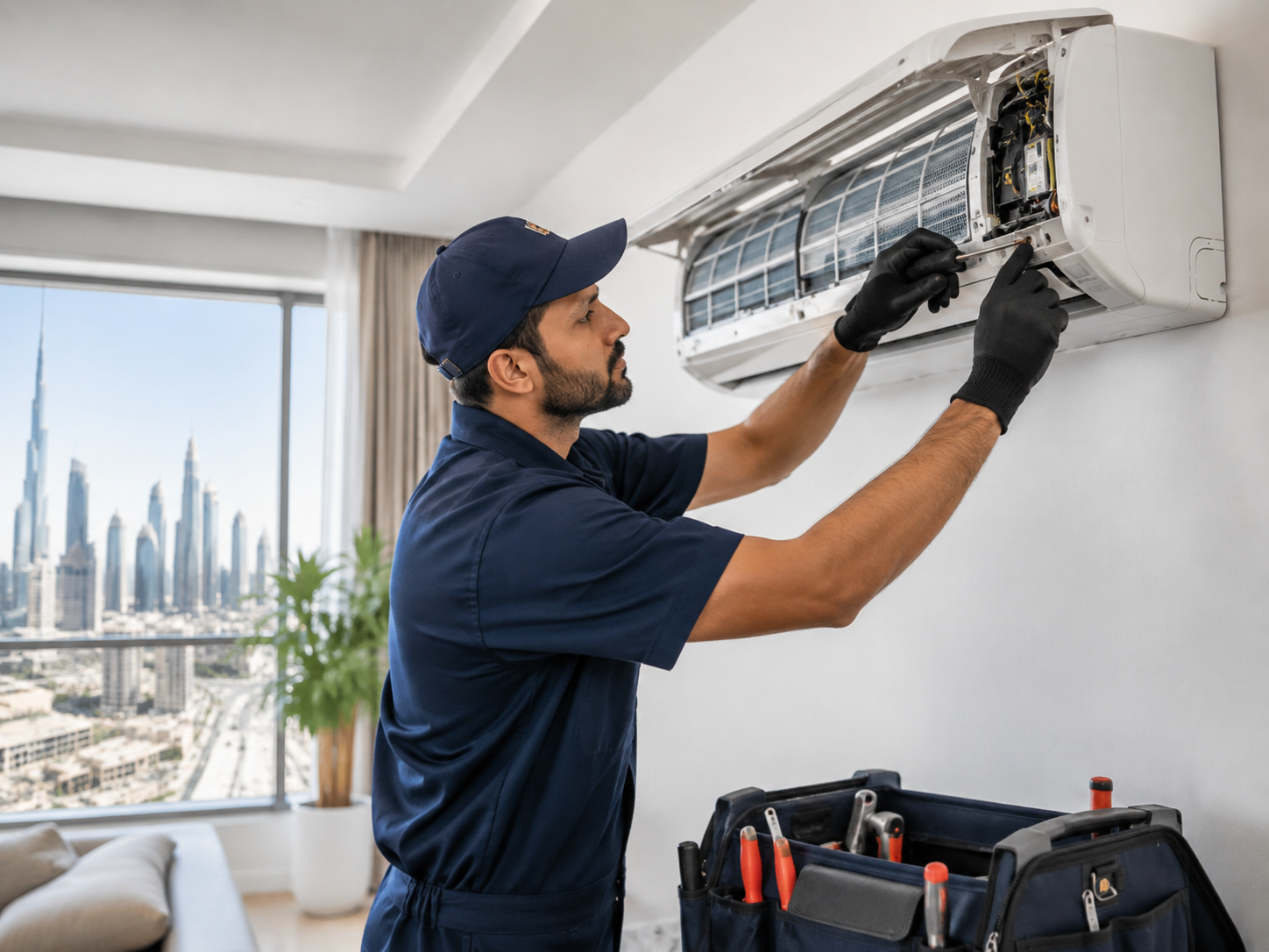 AC repair and installation service in Dubai